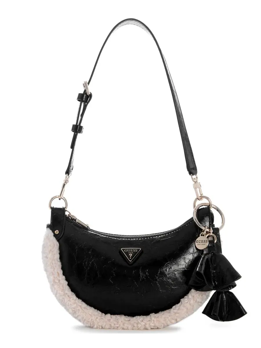 Компактное плечевое сумка GUESS Katie Small Convertible — изображение 1 из 6, черный