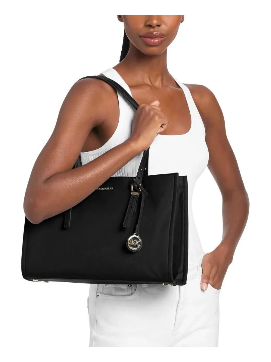 Сумка женская шоппер 100% нейлон Michael Kors Zadie — изображение 2 из 3, черный