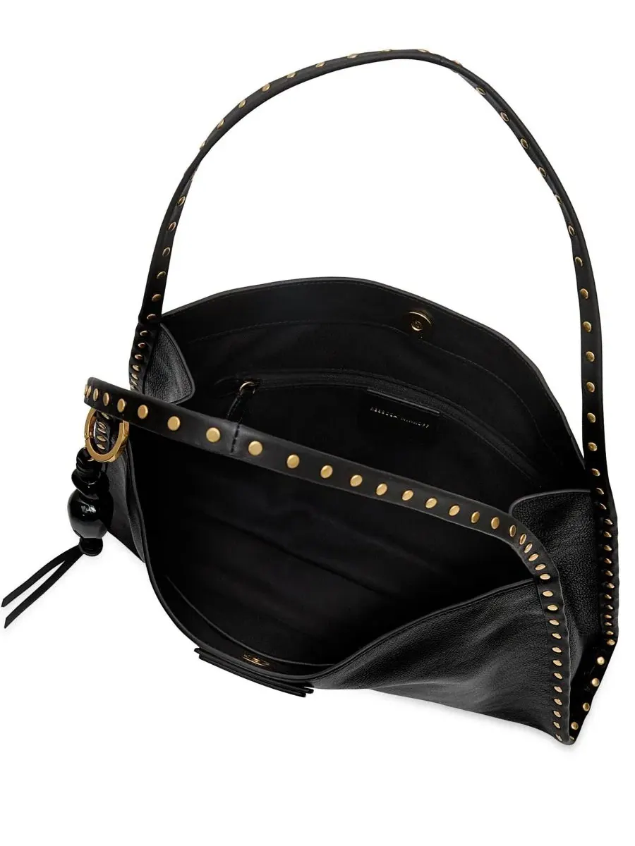 Сумка через плечо Dylan Medium из кожи Rebecca Minkoff — изображение 3 из 3, черный
