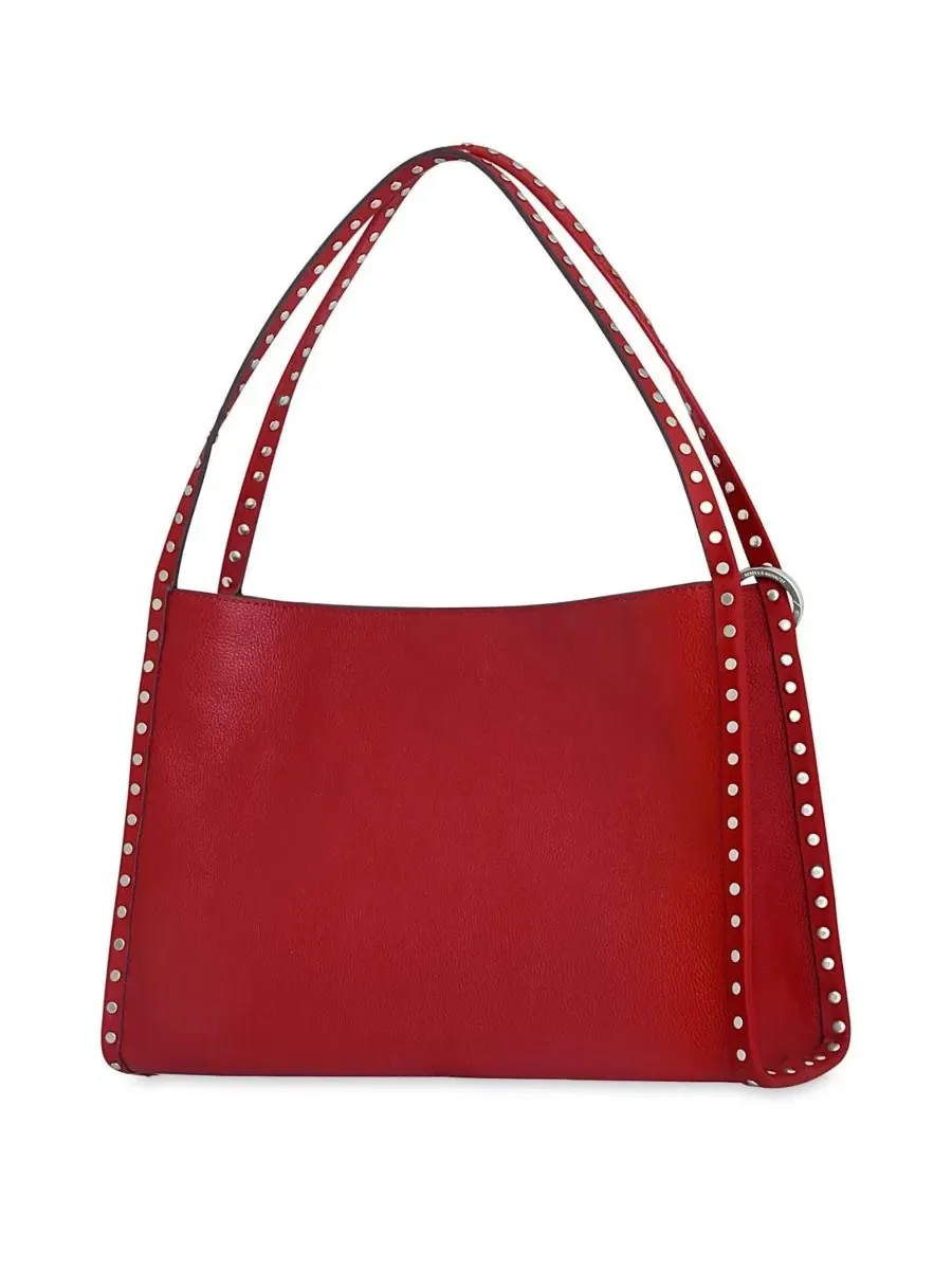 Сумка через плечо Dylan Medium Leather Shoulder Rebecca Minkoff — изображение 2 из 3, синий