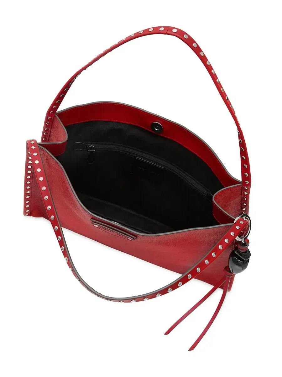 Сумка через плечо Dylan Medium Leather Shoulder Rebecca Minkoff — изображение 3 из 3, синий