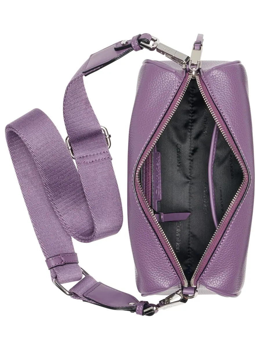 Сумка через плечо Calvin Klein Rue East-West, цвет Winter Plum — изображение 4 из 5