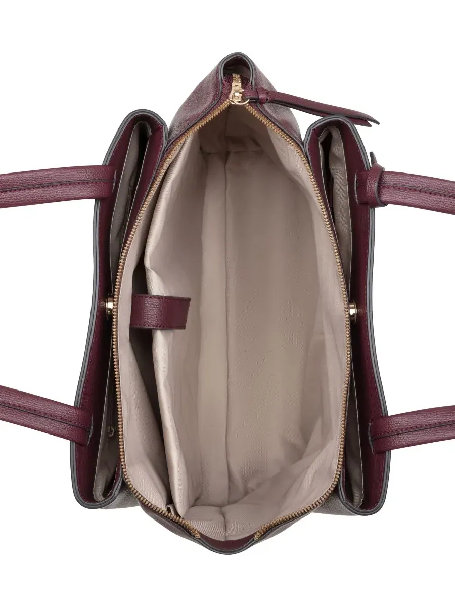 Сумка-тоут Luela Tech Extra-Large Nine West — изображение 4 из 4, черничный