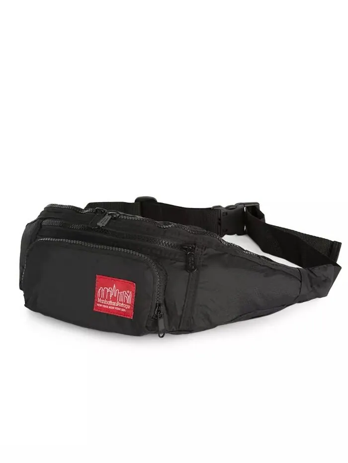 Упаковываемая поясная сумка Alleycat Manhattan Portage — изображение 1 из 8, черный