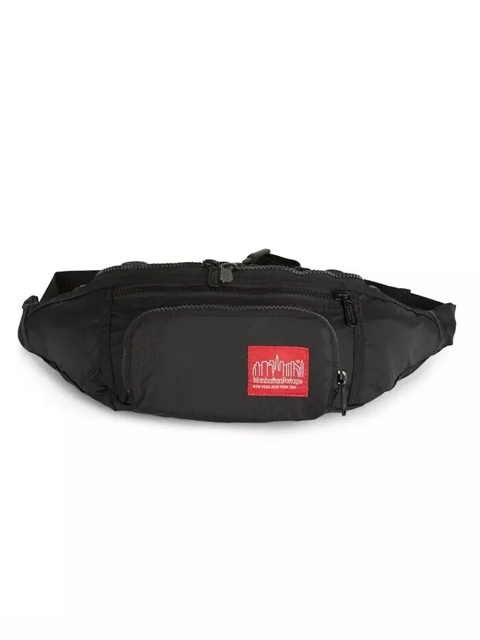 Упаковываемая поясная сумка Alleycat Manhattan Portage — изображение 8 из 8, черный