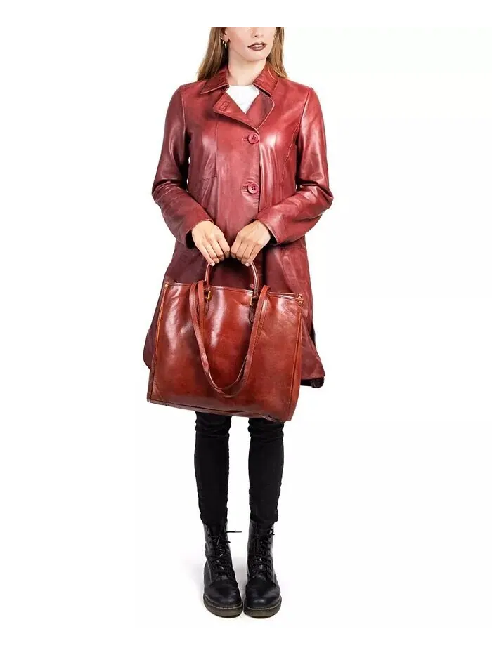 Сумка-тоут Clivia Carryall OLD TREND — изображение 10 из 11, коричневый