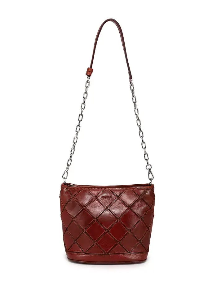 Сумка через плечо Mermaid Convertible OLD TREND — изображение 11 из 13, коричневый