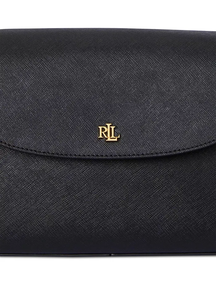 Шиллар Маленькая Кожаная Сумка Через Плечо Lauren Ralph Lauren — изображение 6 из 7, черный