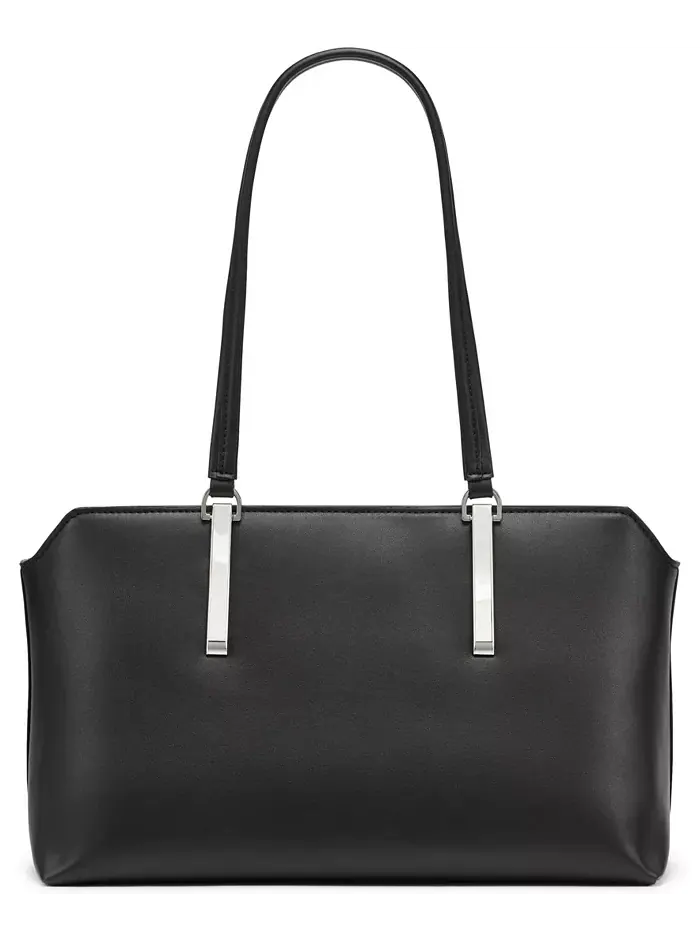 Сумка-шоппер Calvin Klein Lori Top — изображение 2 из 6, черный серебристый