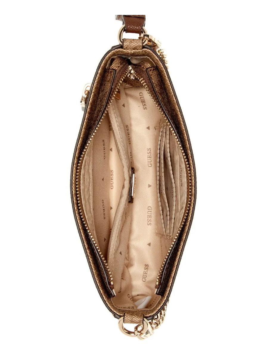 Сумка через плечо GUESS Noelle II Small Top Zip — 4