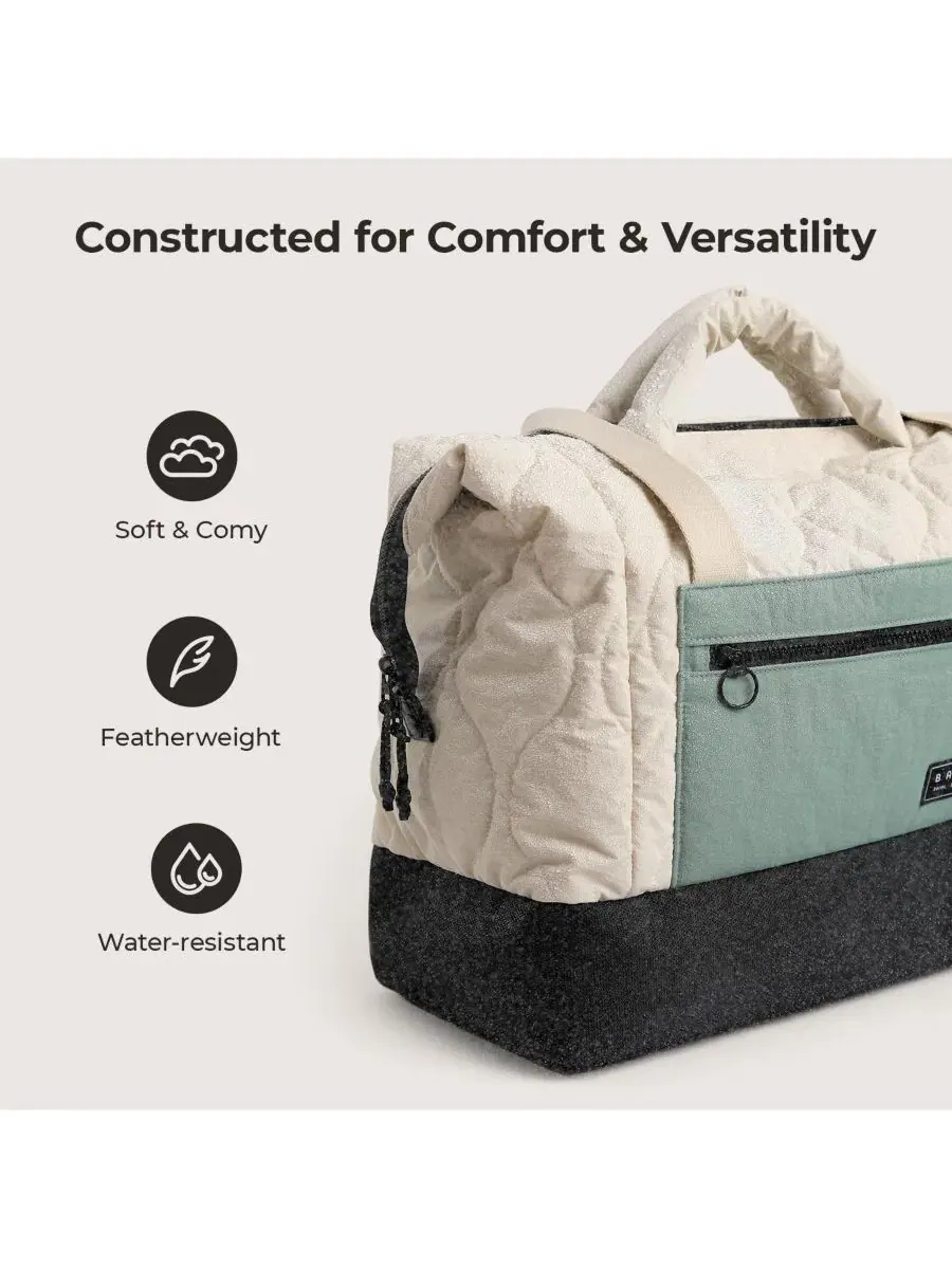 Сумка для ноутбука Walker 34 л с отделением для обуви, цвет мандариновый Bagsmart — изображение 8 из 11