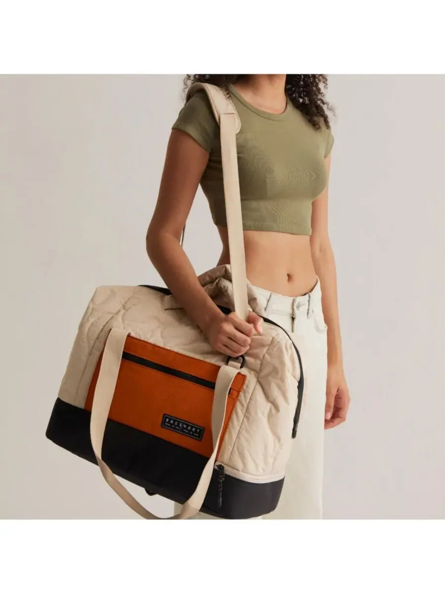 Сумка для ноутбука Walker 34 л с отделением для обуви, цвет мандариновый Bagsmart, мандариновый — изображение 2 из 11