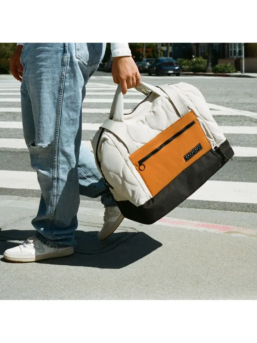 Сумка для ноутбука Walker 34 л с отделением для обуви, цвет мандариновый Bagsmart, мандариновый — изображение 11 из 11