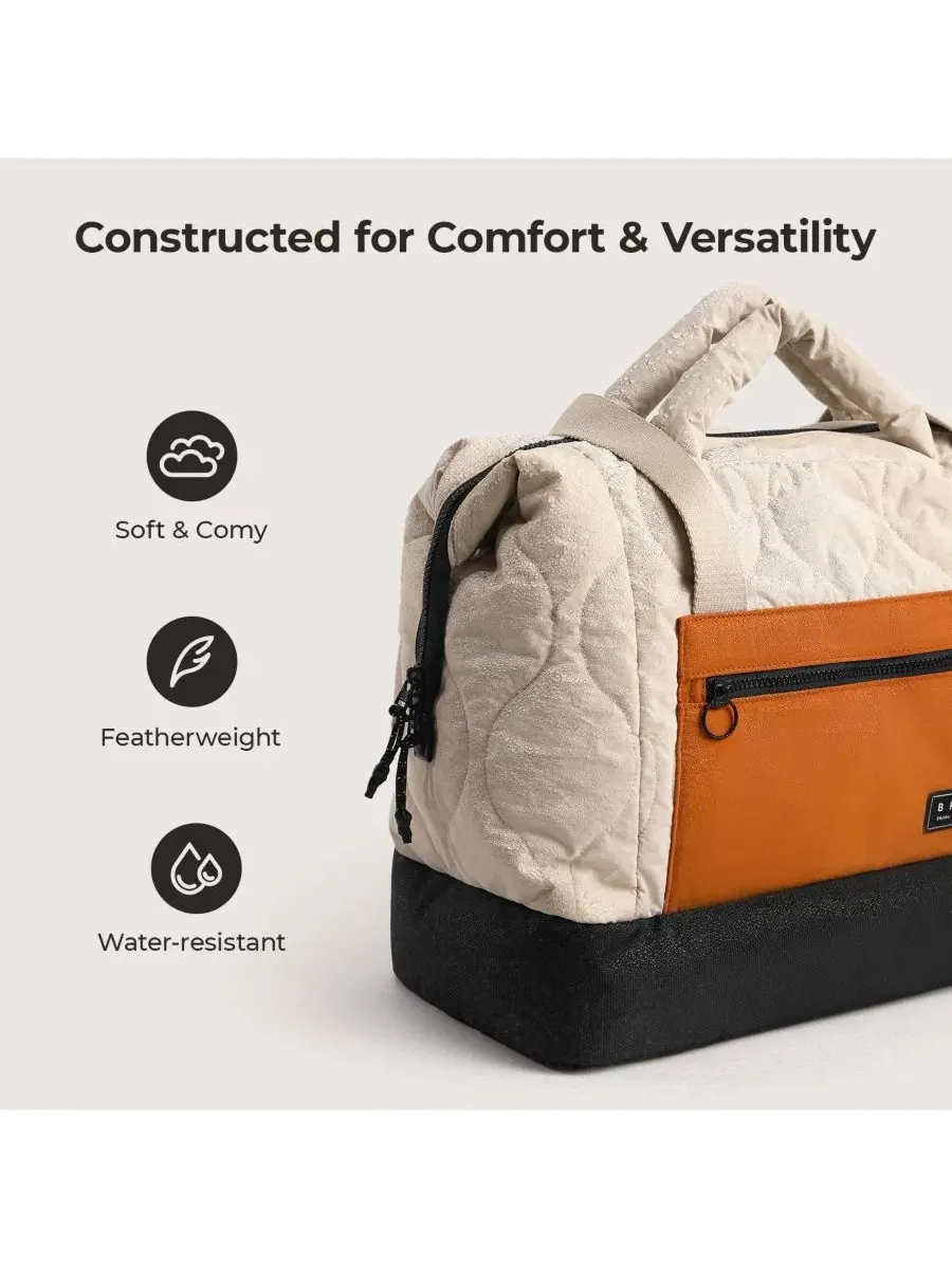 Сумка для ноутбука Walker 34 л с отделением для обуви, цвет мандариновый Bagsmart, мандариновый — изображение 5 из 11