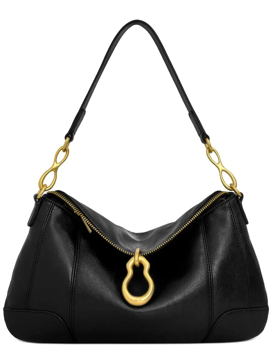 Сумка через плечо с металлическим подвесом Jayla Metal Pendant Embellished Medium Shoulder Handbag — изображение 1 из 4