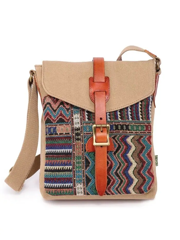 Сумка через плечо Four Season Canvas TSD BRAND — изображение 1 из 21, хаки