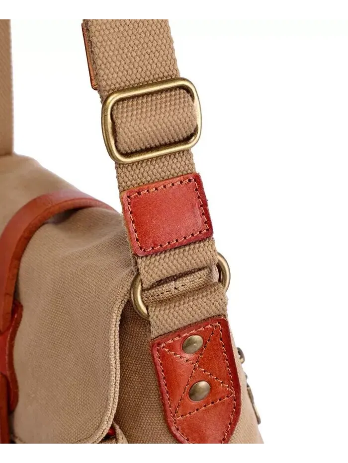 Сумка через плечо Four Season Canvas TSD BRAND — изображение 11 из 21, хаки