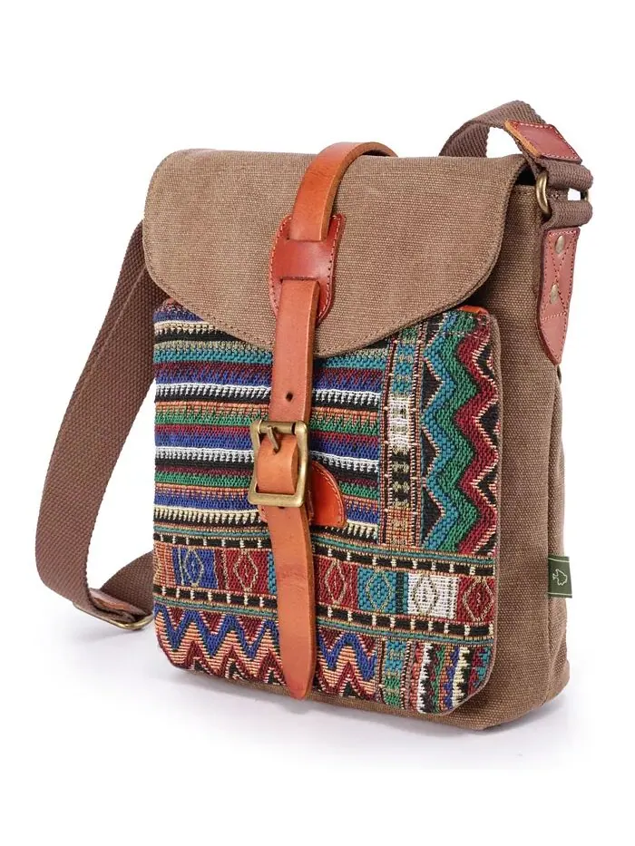 Сумка через плечо Four Season Canvas TSD BRAND — изображение 19 из 21, хаки