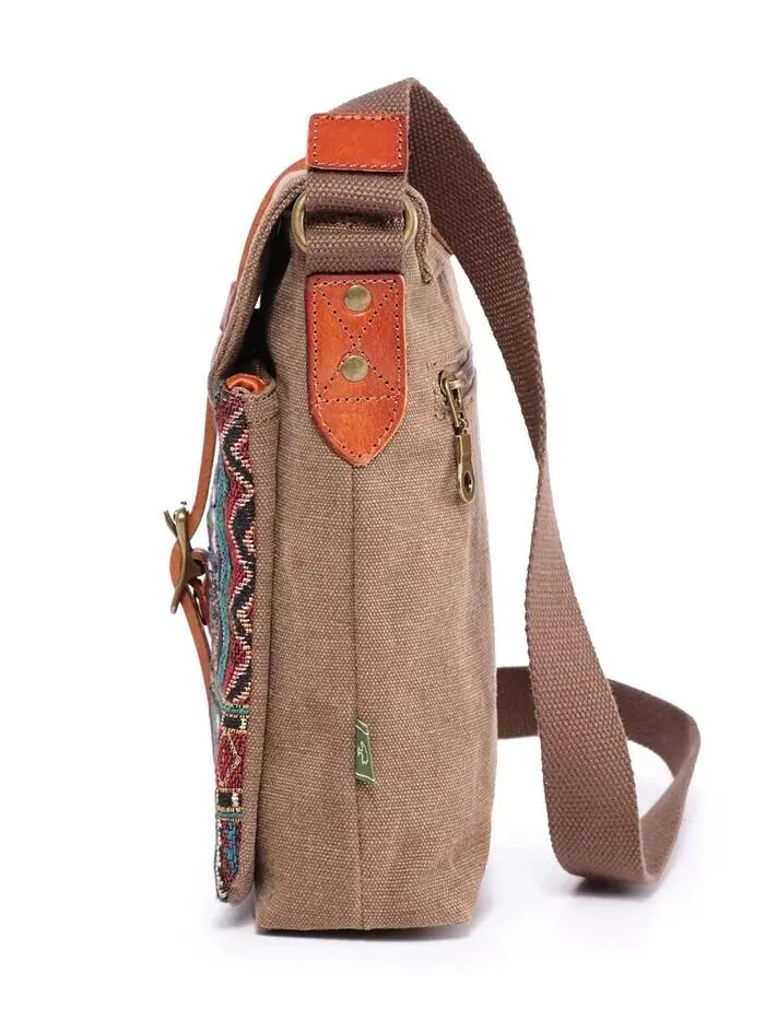Сумка через плечо Four Season Canvas TSD BRAND — изображение 20 из 21, хаки