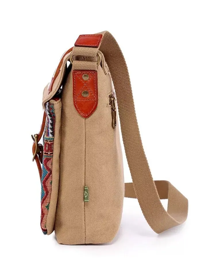 Сумка через плечо Four Season Canvas TSD BRAND — изображение 5 из 21, хаки