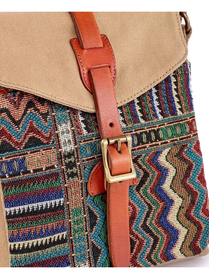 Сумка через плечо Four Season Canvas TSD BRAND — изображение 10 из 21, хаки