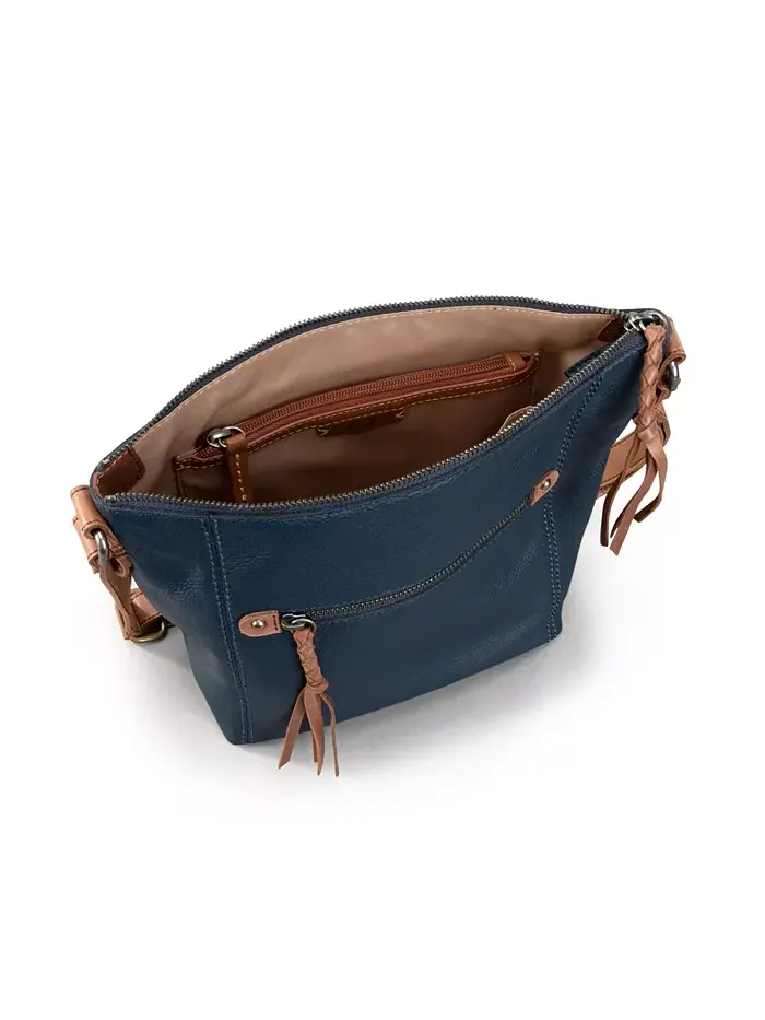 Женская кожаная сумка-кроссбоди Ashland The Sak — изображение 4 из 6, синий
