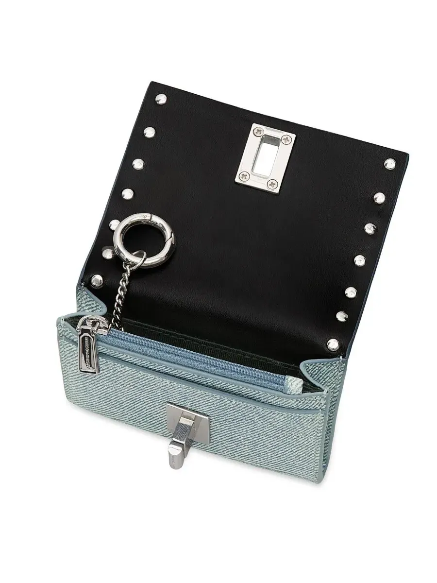 Кошелек компактный Darren Metro Rebecca Minkoff — изображение 3 из 3, джинсовый синий
