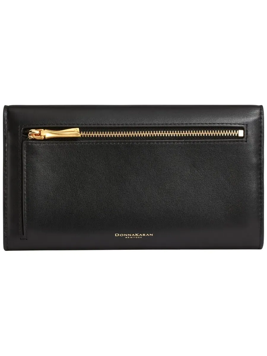 Женский клатч Malverne Donna Karan New York — изображение 3 из 7, черный/золотистый