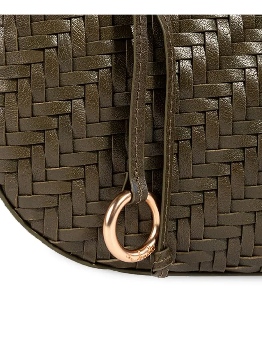 Сумка через плечо Kasey Small Shoulder Handbag Sam Edelman — изображение 5 из 5, оливковый
