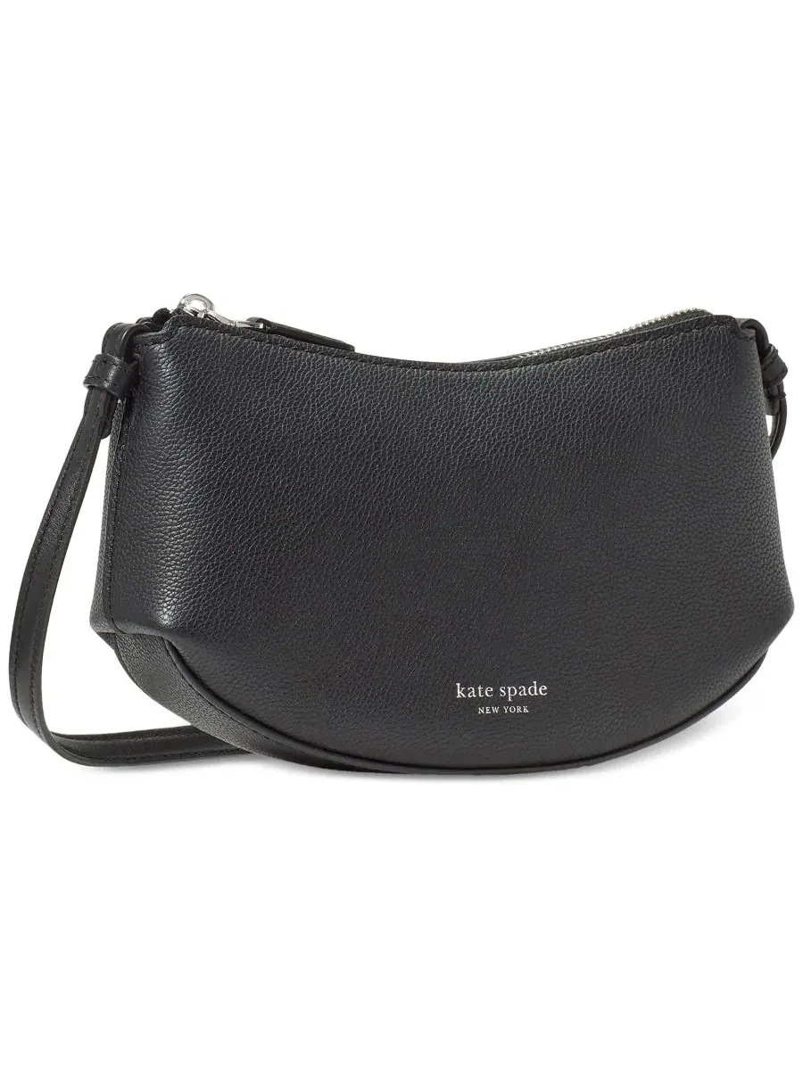 Небольшая сумка через плечо из кожи Pebbled Loop Small kate spade new york — изображение 3 из 6, черный