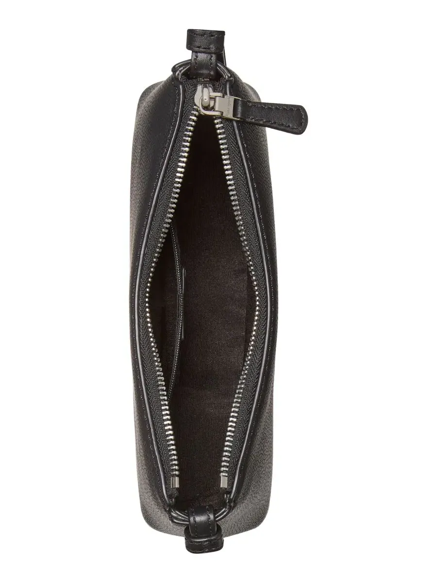 Небольшая сумка через плечо из кожи Pebbled Loop Small kate spade new york — изображение 4 из 6, черный