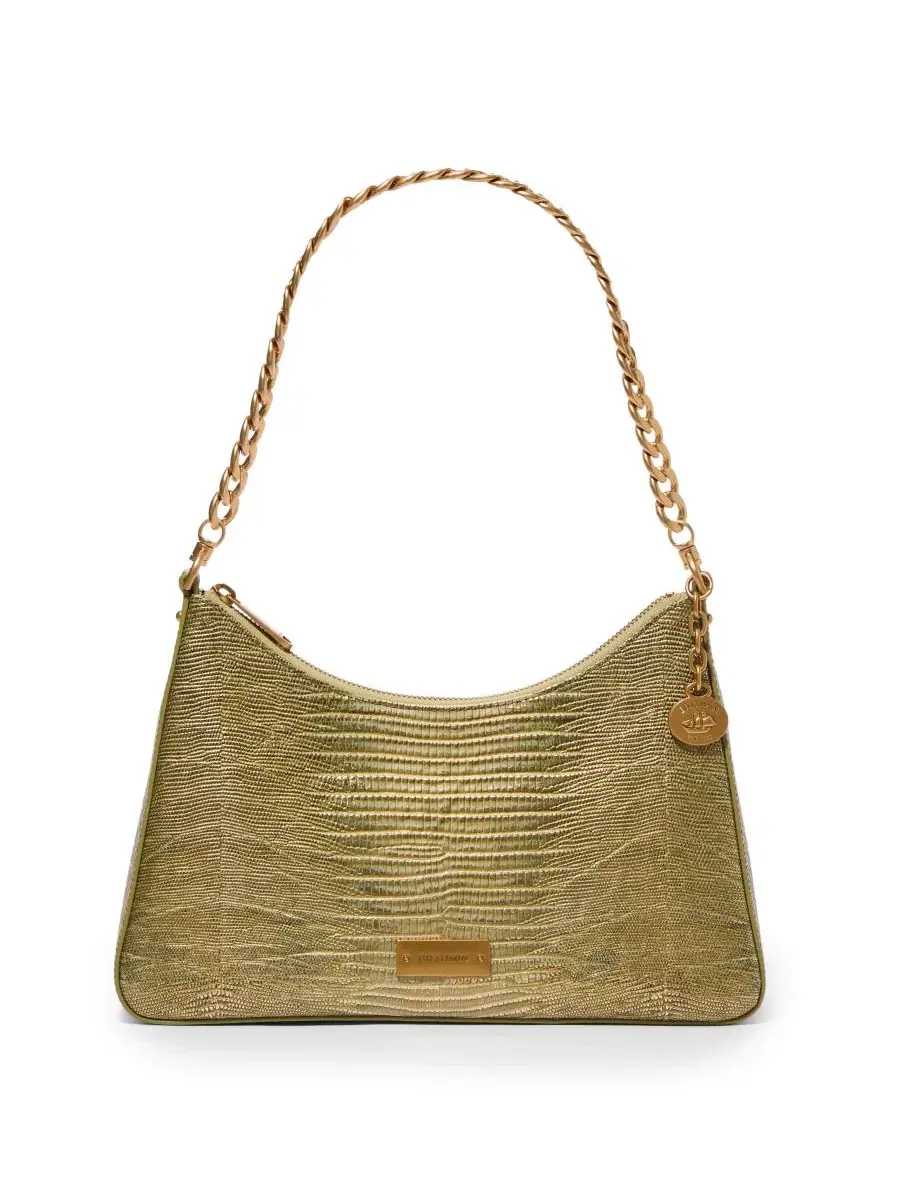 Сумка через плечо Mod Esme Bachata Medium из кожи Brahmin — изображение 1 из 4, оливковый
