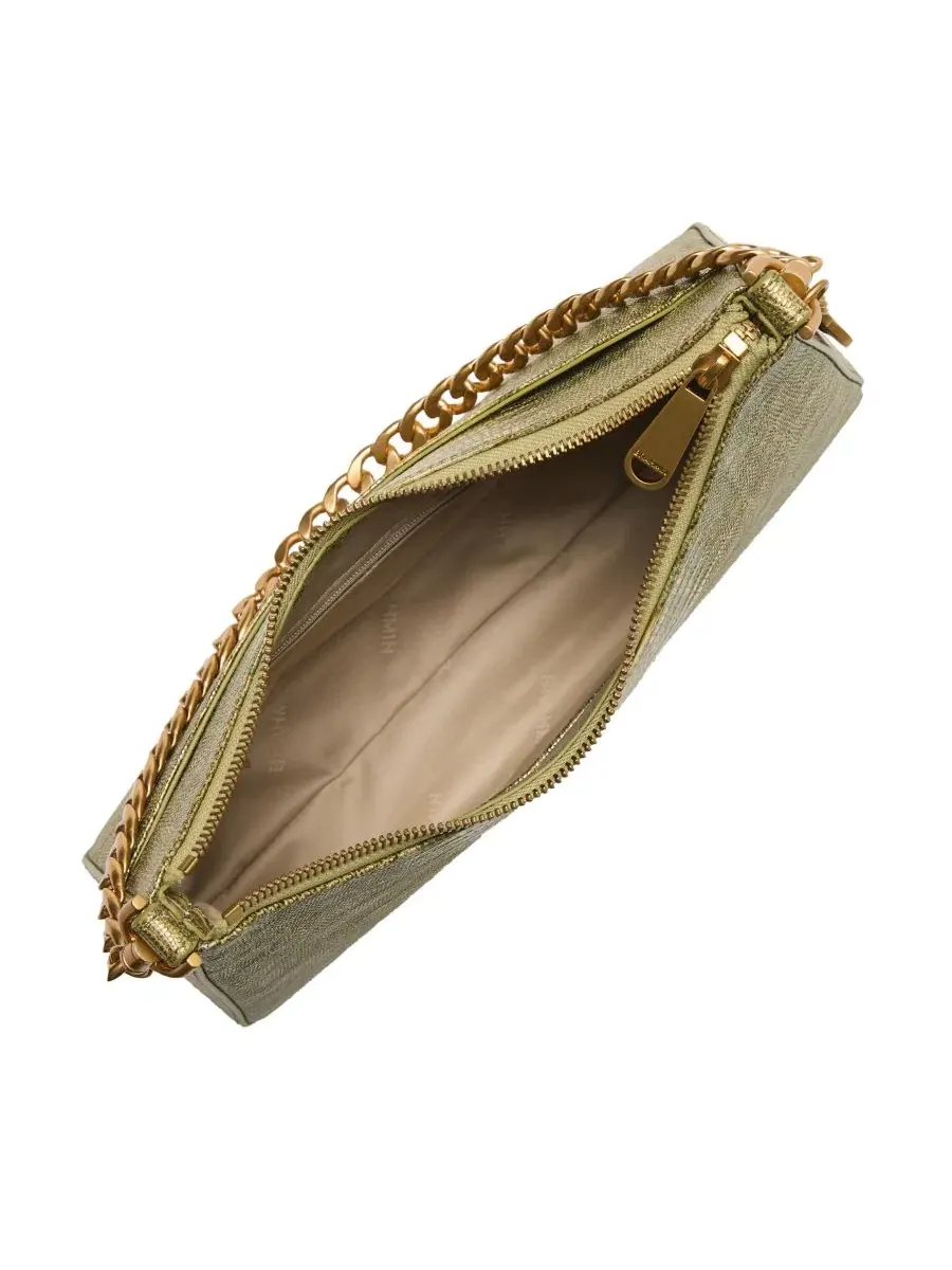 Сумка через плечо Mod Esme Bachata Medium из кожи Brahmin — изображение 4 из 4, оливковый
