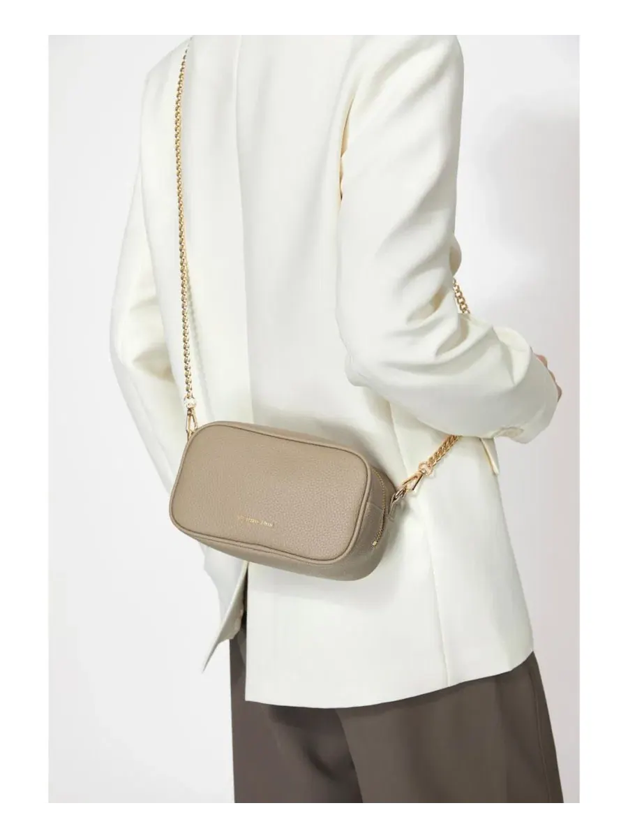 Сумка-кроссбоди Antonia Chain Mini Shoulder Bag Victoria Hyde Victoria Hyde London, нюдовый