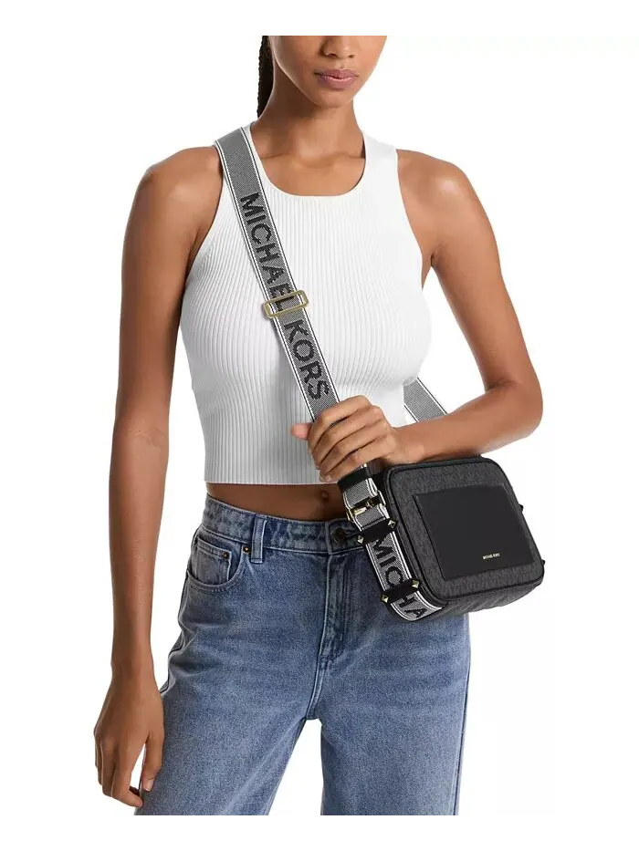Сумка Michael Kors Maeve East West Pocket Crossbody — изображение 4 из 4, черный
