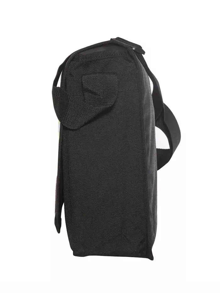 Средняя светоотражающая сумка для диджея Manhattan Portage — изображение 3 из 6, черный