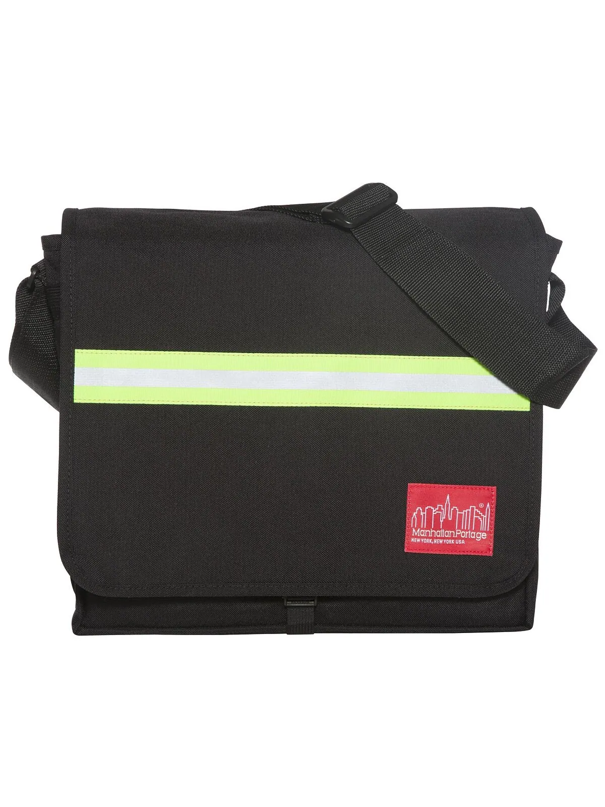 Средняя светоотражающая сумка для диджея Manhattan Portage — 5