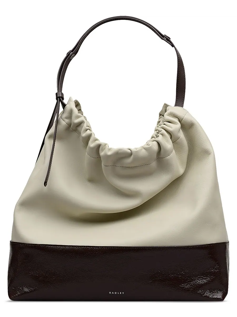Большая кожаная сумка Portobello на завязках через плечо Radley London — изображение 2 из 6, белый