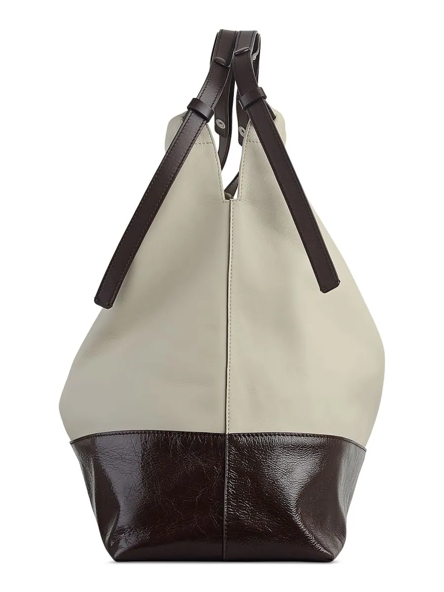 Большая кожаная сумка Portobello на завязках через плечо Radley London — изображение 3 из 6, белый