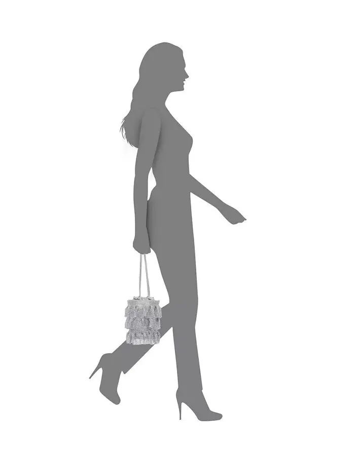 4. Сетчатая сумка Tired Crystal Mesh Nina — 13