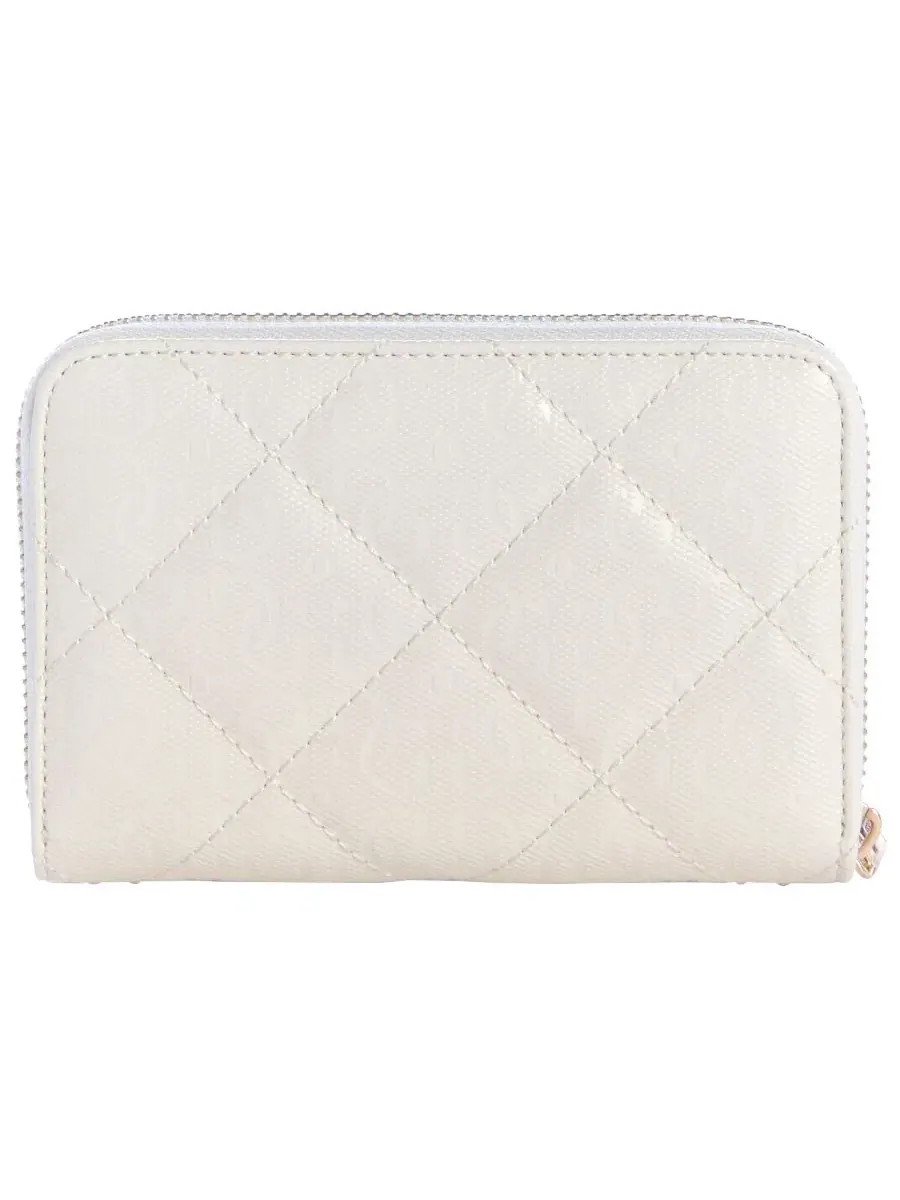 Кошелек Libby Medium Zip Around Wallet Guess — изображение 2 из 3, белый