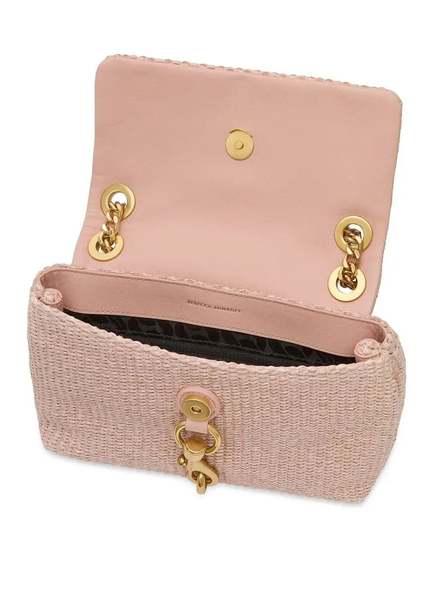 Небольшая кроссбоди-сумка Edie Small Crossbody Rebecca Minkoff — изображение 3 из 3, розовый