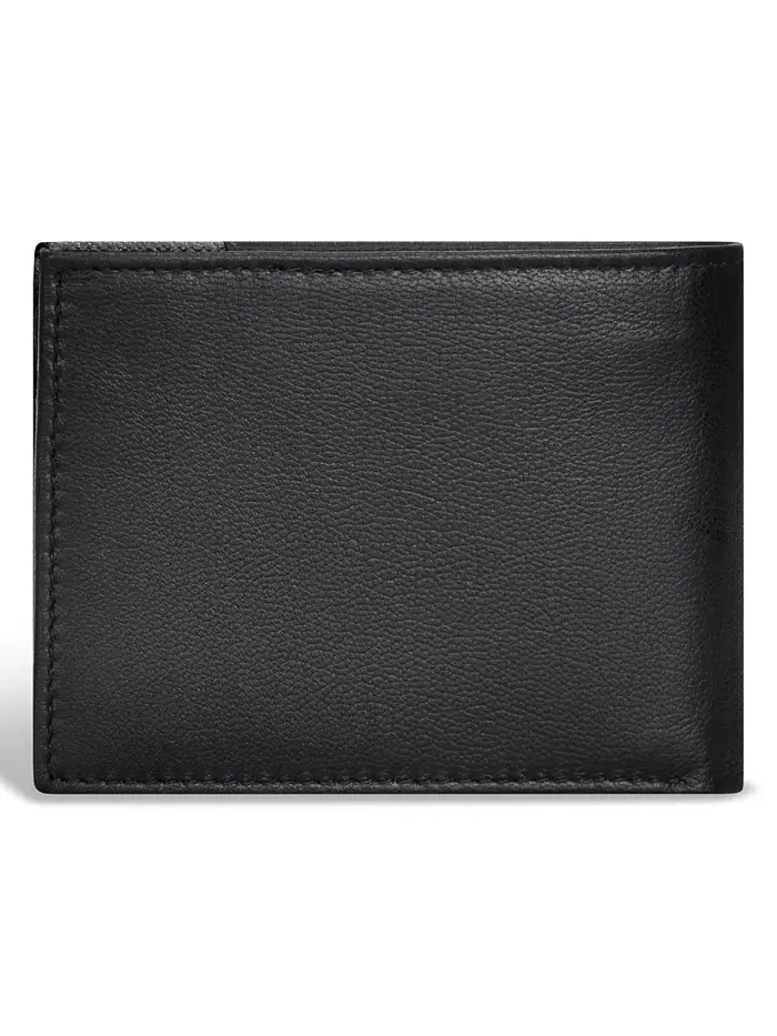 Мужской кожаный кошелек Top Wing из коллекции Iconic Collection CHAMPS — изображение 2 из 6, черный
