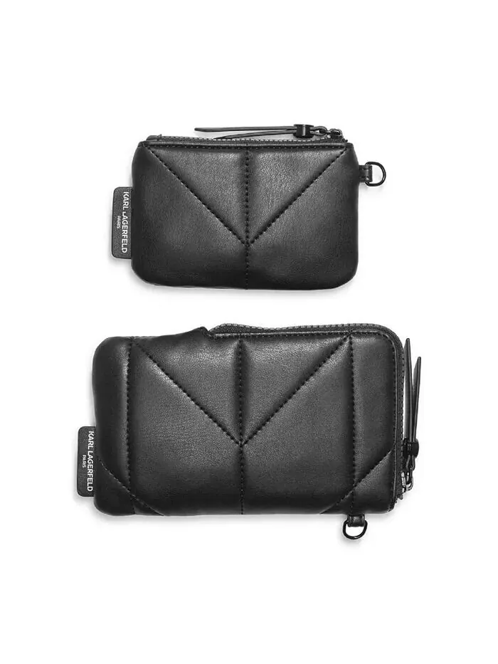 Кошелек на молнии со шнурком Karl Lagerfeld Paris — изображение 2 из 6, раковина