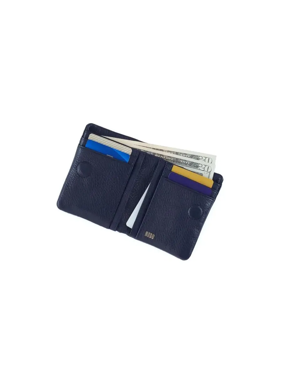 Мини-кошелек Lumen Mini Wallet HOBO — изображение 3 из 3, темно-синий