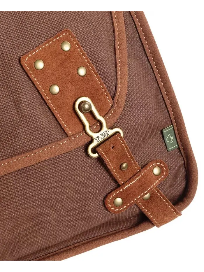 Сумка-мессенджер Dolphin Canvas TSD BRAND — изображение 18 из 26, серый