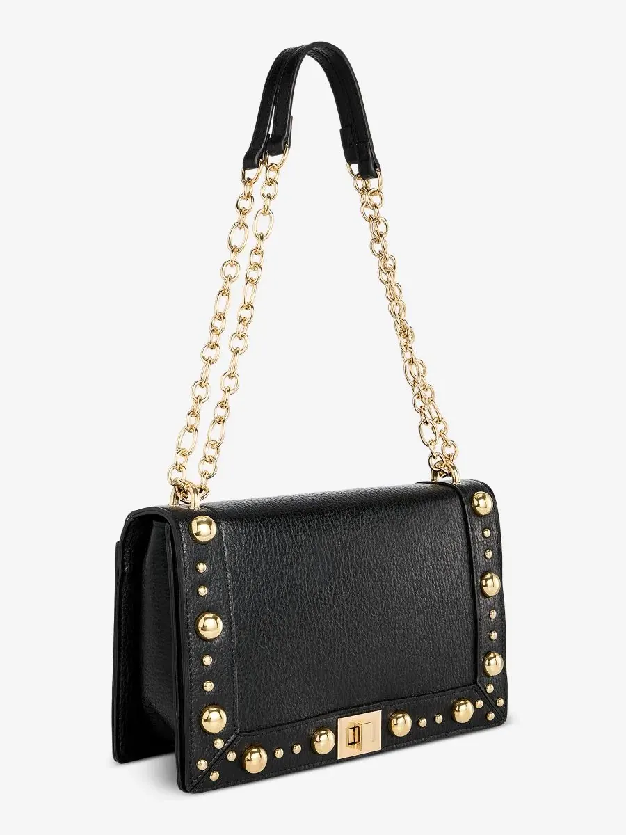 Сумка через плечо с шипами Ajae Boho Stud I.N.C. International Concepts — изображение 2 из 7, черный