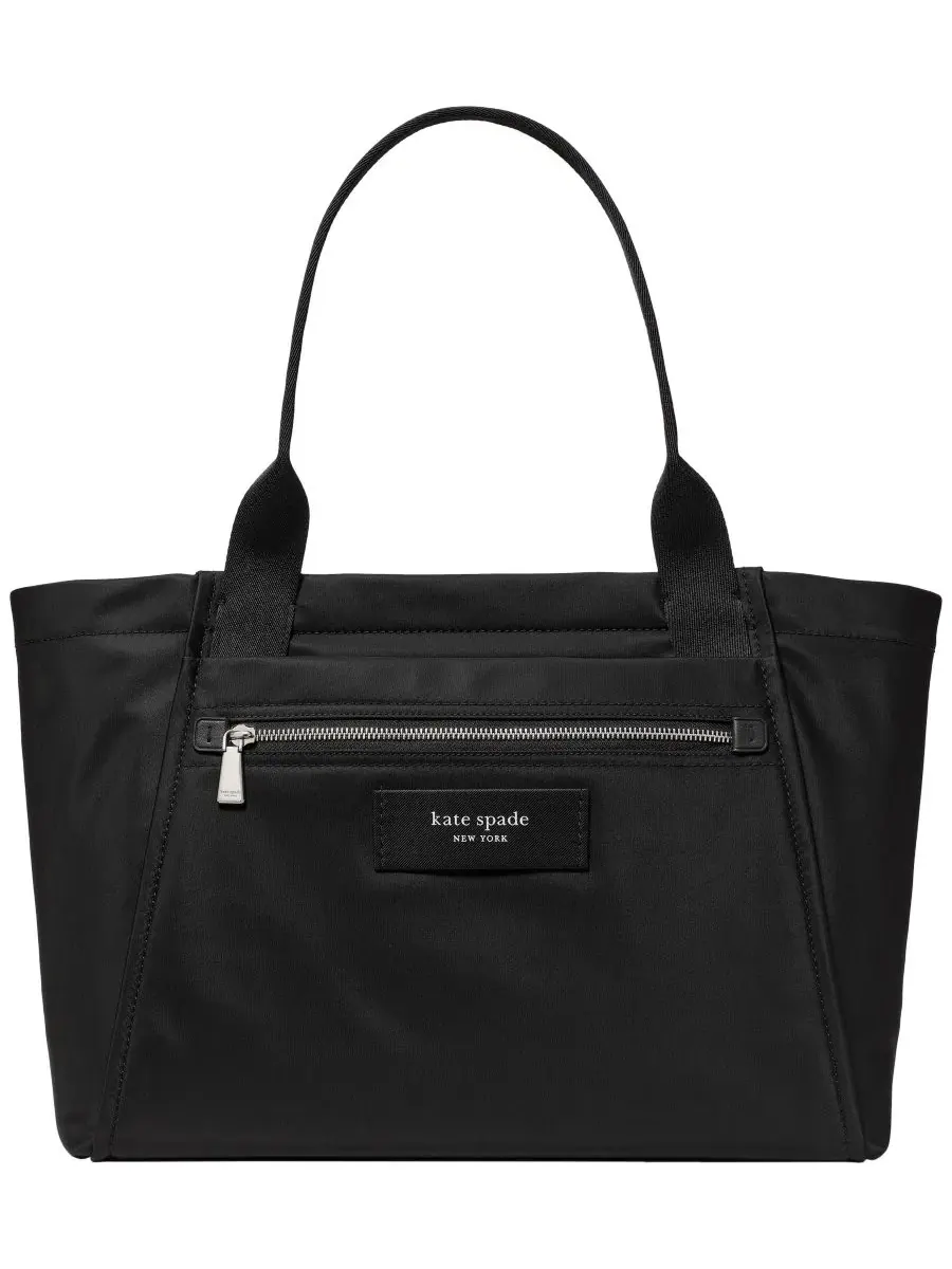 Сумка-тоут Dash Extra-Large из нейлона Kate Spade New York — изображение 1 из 6, черный