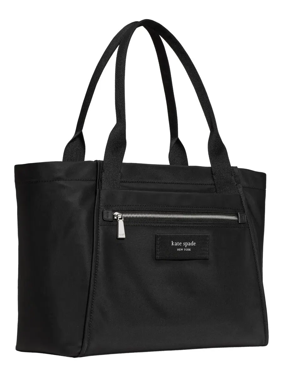 Сумка-тоут Dash Extra-Large из нейлона Kate Spade New York — изображение 3 из 6, черный