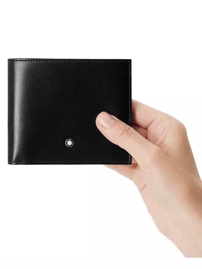 Кожаный кошелек Meisterstück Montblanc — изображение 6 из 6, черный
